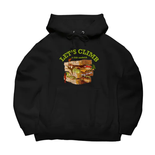 Climbing c-sandwich Big Hoodie