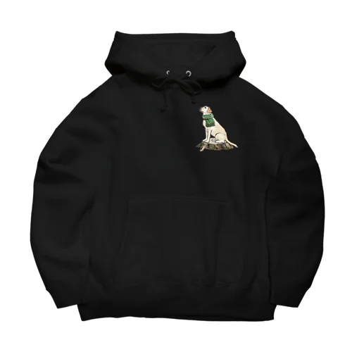 マフラー犬　ラブラドルレトリバー Big Hoodie