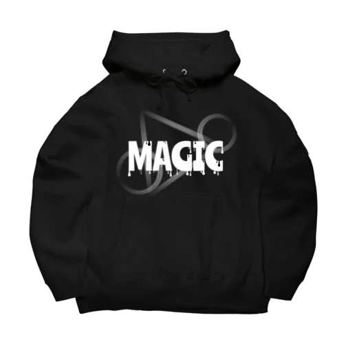 魔法は解けた（黒） Big Hoodie