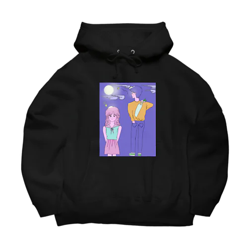 シティポップ Big Hoodie