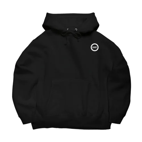 135°K ホワイトエンブレムパーカー Big Hoodie