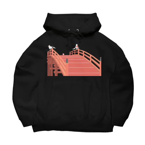 狐の赤太鼓橋 Big Hoodie