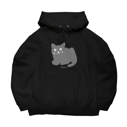 くろにゃん Big Hoodie