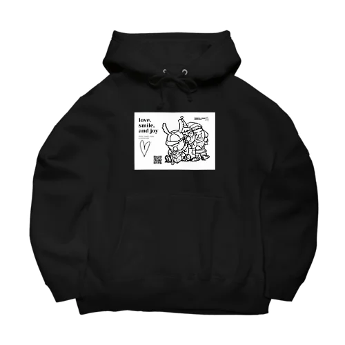 三兄弟。クリスマス。 Big Hoodie