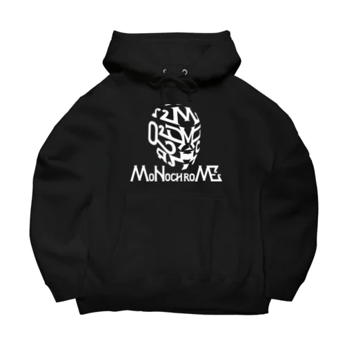 MoNochroMEマスク（白） Big Hoodie