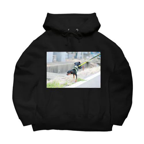 逆立ちおしっこジロ Big Hoodie