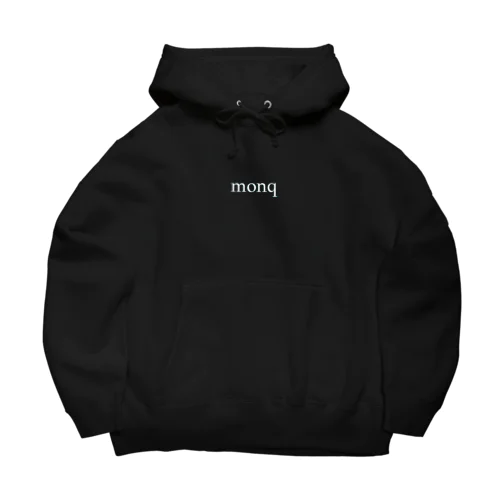 monq ビッグシルエットパーカー