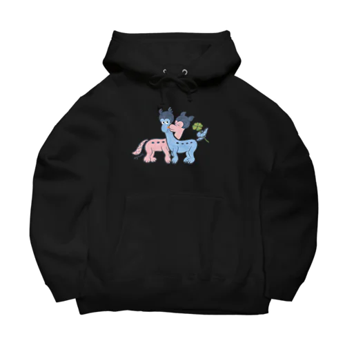 シナカル #KISS_Color Big Hoodie