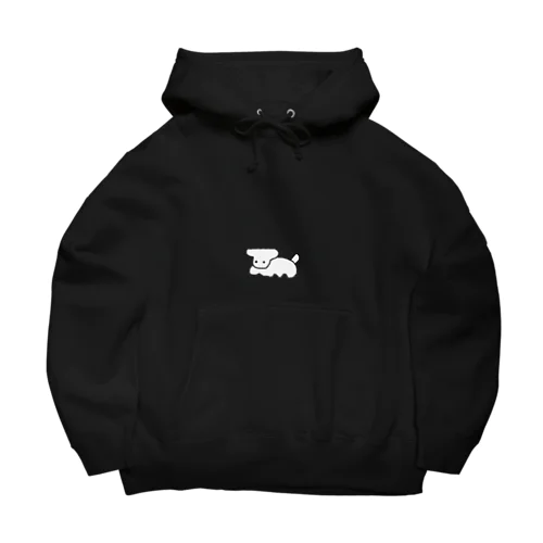 ちっこいぬ Big Hoodie