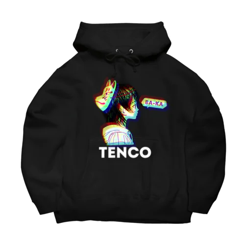 TENCOちゃん（白ロゴ） Big Hoodie