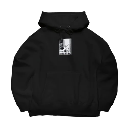 TEN’s  relax 2 front Big “ふてくされ”logo series Big Hoodie