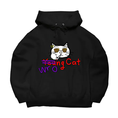 わるいねこ Big Hoodie