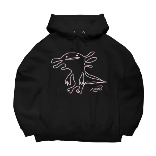 ウーパールーパーのうぱ Big Hoodie