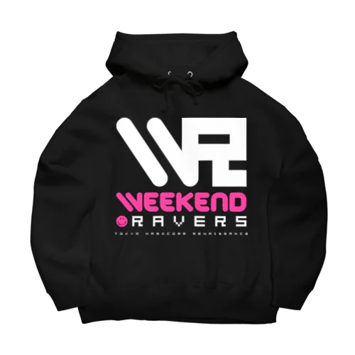 WR LOGO PARKER / PINK ビッグシルエットパーカー