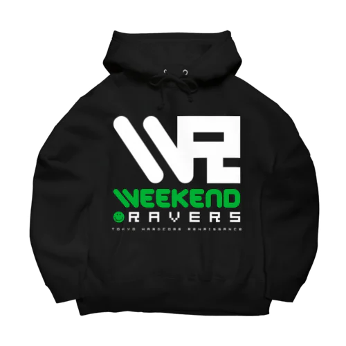 WR LOGO PARKER / GREEN ビッグシルエットパーカー