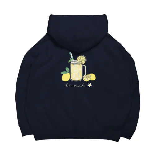 自家製はちみつ入りレモネード(パステルカラー) Big Hoodie