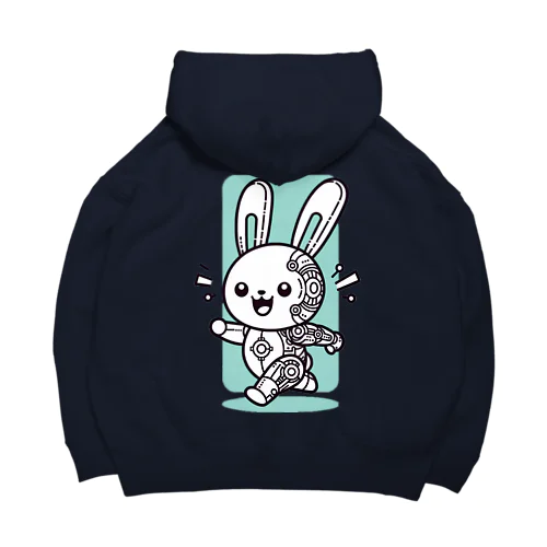 うれし！テクうさ Big Hoodie