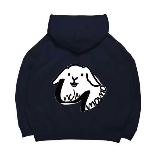 【uncle momo】ロゴ Big Hoodie