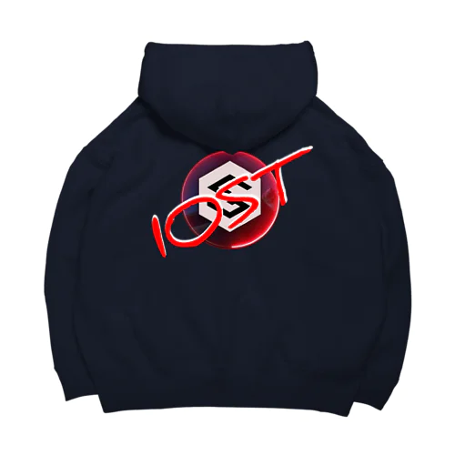 IOST（バックプリントシリーズ）【ホッパーデザイン】 Big Hoodie