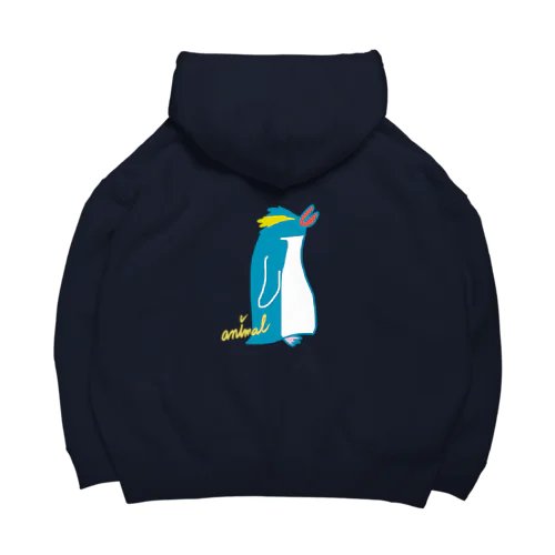 イワトビペンギン Big Hoodie