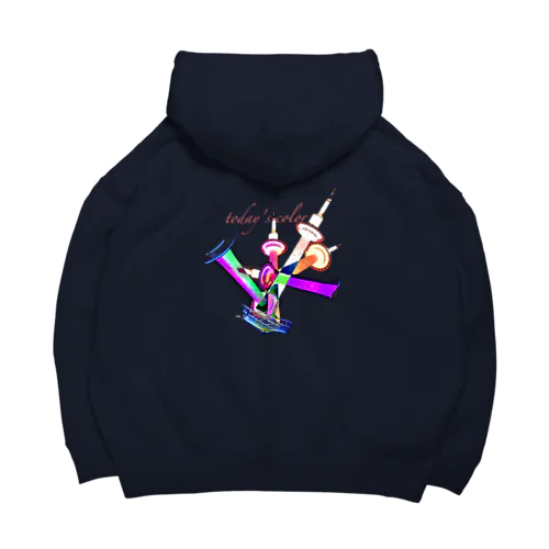 Kyoto tower Big Hoodie