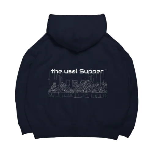 the usal Supper ビッグシルエットパーカー