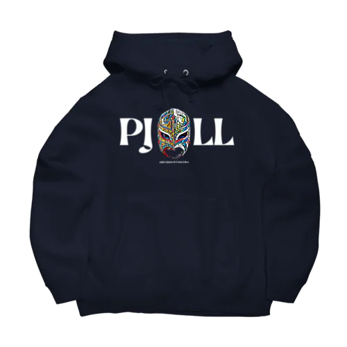 PJLL Logo&Mask ビッグシルエットパーカー