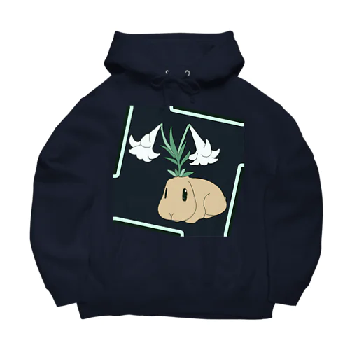 ユリウサギ Big Hoodie