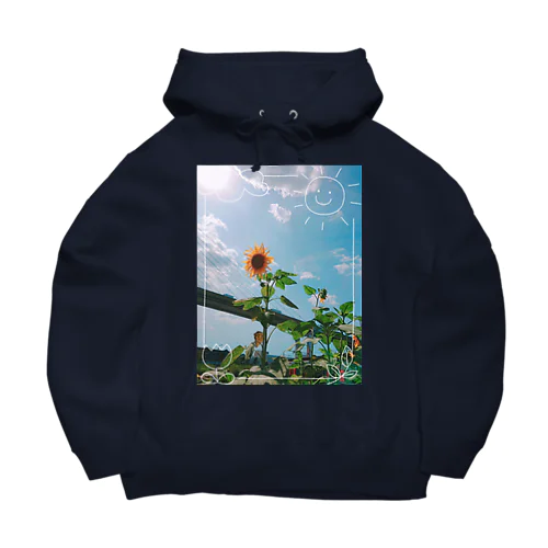 『太陽🌞と北風』 Big Hoodie