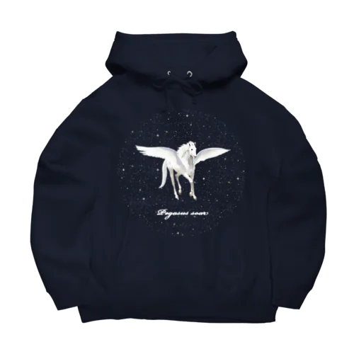 Pegasus soar in the starlight  Big Hoodie