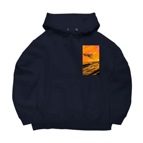 ザトウクジラパーカー Big Hoodie