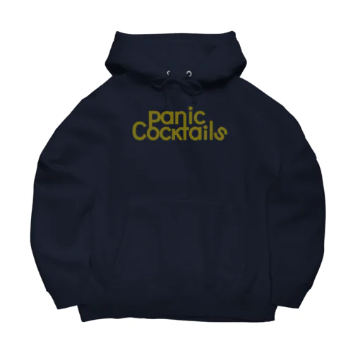 Panic Cocktails BoldLogo YellowDot ビッグシルエットパーカー