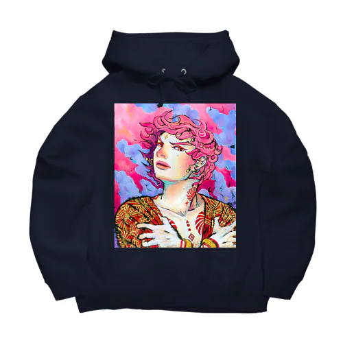 啼きいさちるスサノオ Big Hoodie