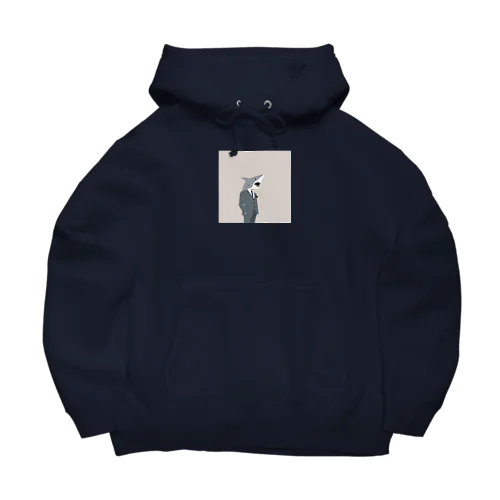 トップ営魚マンさめお Big Hoodie