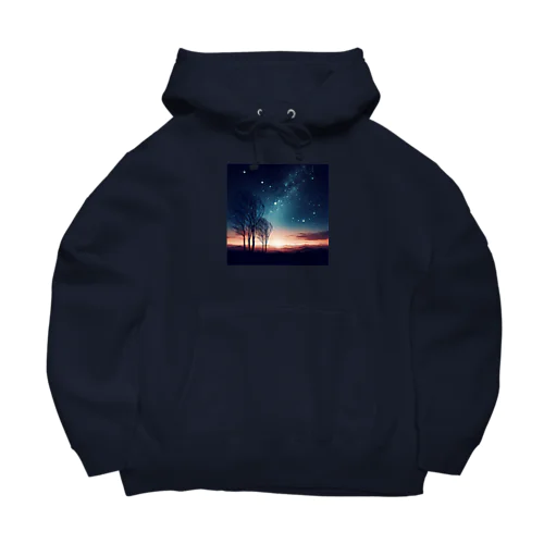 幻想的な夜空🌌 Big Hoodie