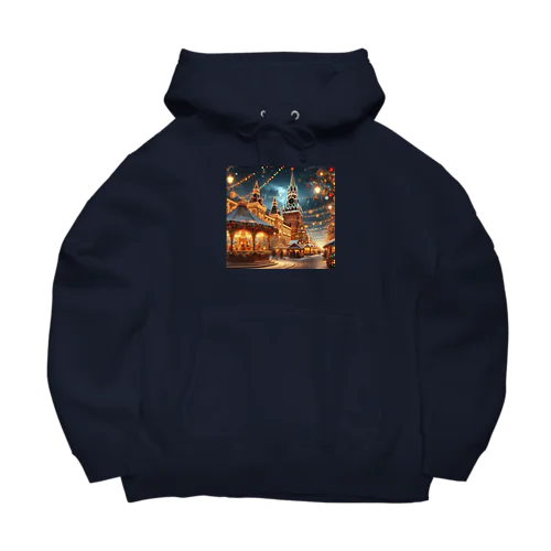 美しいイルミネーション✨の夜景✨ Big Hoodie