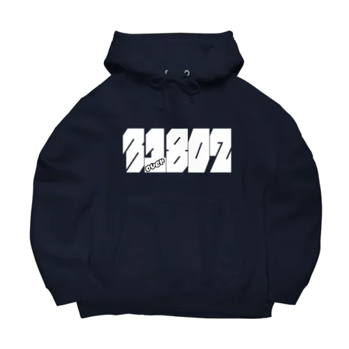 31802ブロックLOGO Big Hoodie