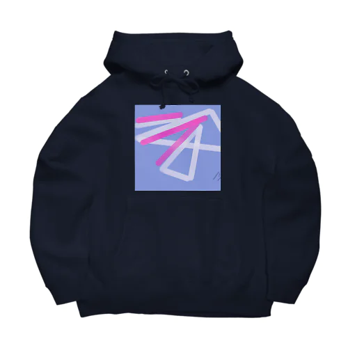 【Abstract Design】No title🤭 Big Hoodie