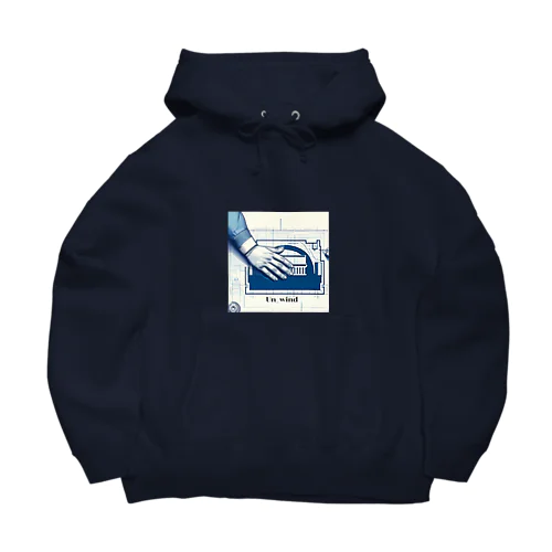 ロゴパーカー Big Hoodie