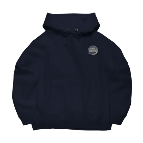 STOP POACHNG(gray) Big Hoodie