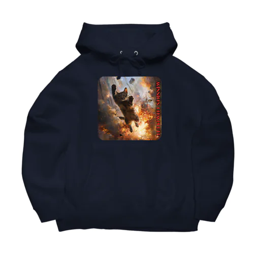 猫ミッション Big Hoodie