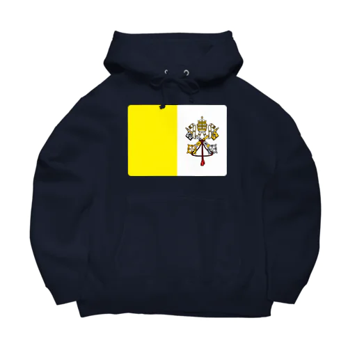 バチカンの国旗 Big Hoodie