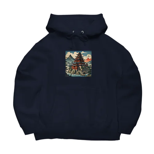 日本最初の魔王城 Big Hoodie