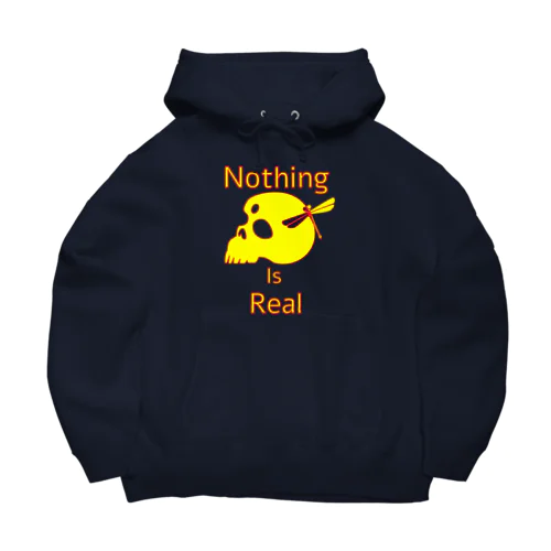 Nothing Is Real.（黄色） Big Hoodie