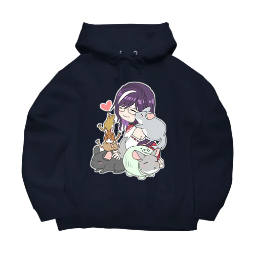 葉月なちゅえ＆ほわぷりちんちらーずコラボグッズ Big Hoodie