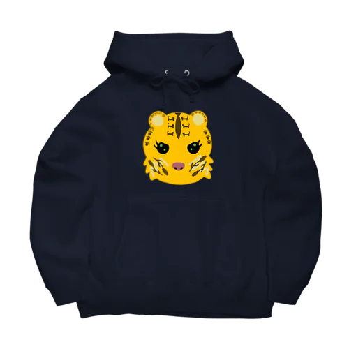 猫柄の虎 Big Hoodie