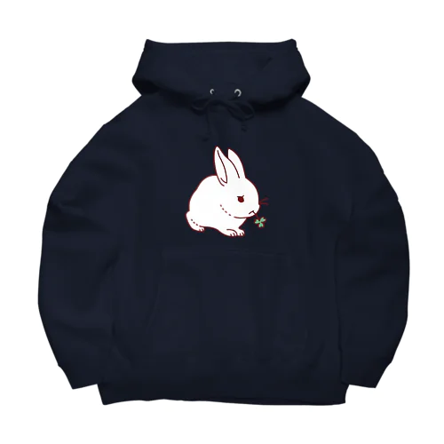 クローバーとうさぎ Big Hoodie