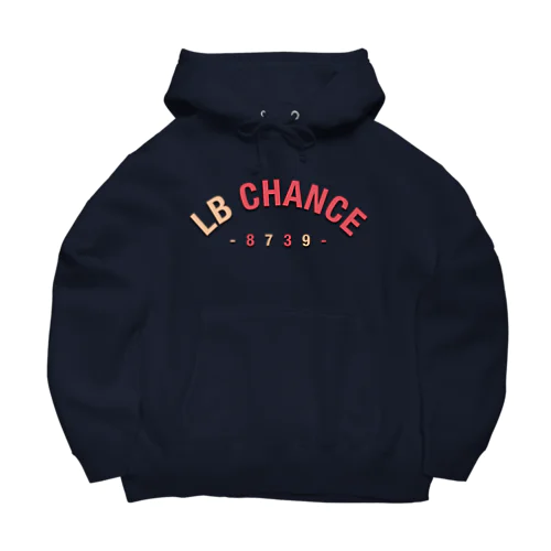 LB CHANCE ビッグシルエットパーカー