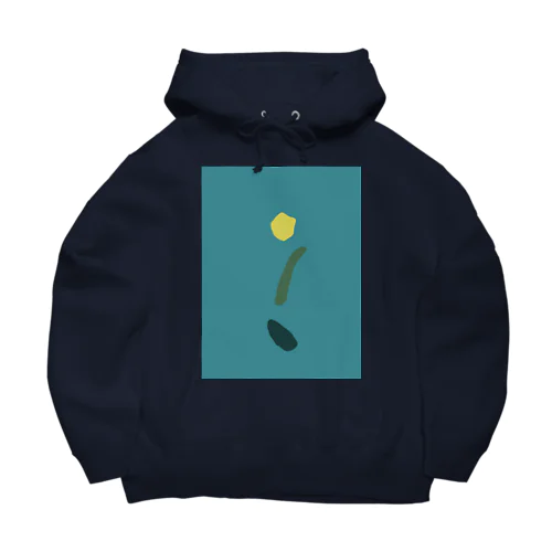 paint tulip Art *greenblue Big Hoodie