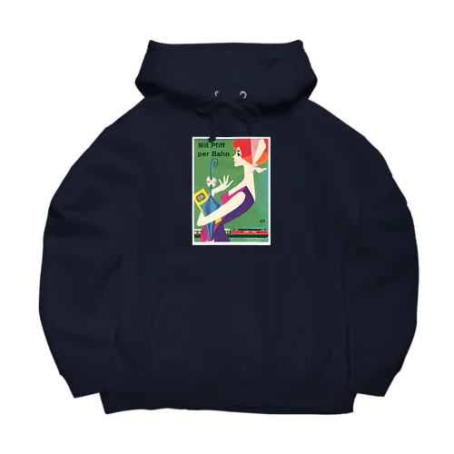 ドイツ国鉄 DB レディー２　日傘 Big Hoodie